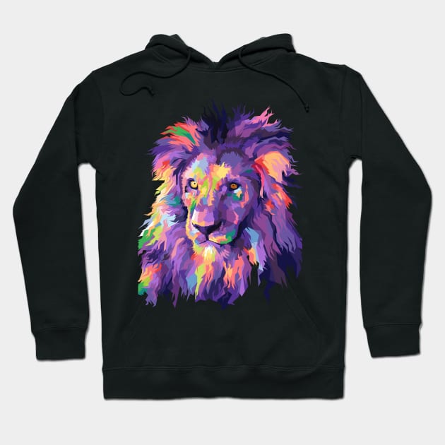 The lion head Hoodie by Danwpap2